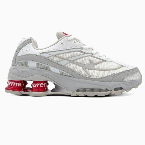 Nike Supreme Shox Ride 2 Grey/White nik-0493-879081 фото