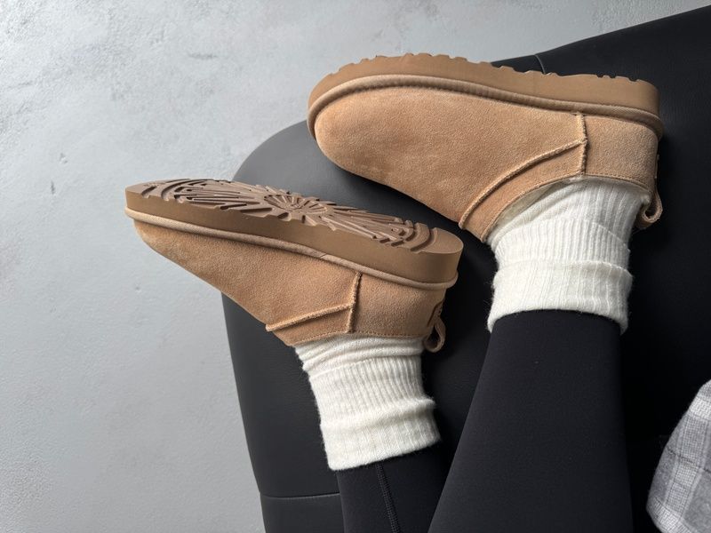 Ugg Classic Micro Boot Beige ugg-0112-1301322 фото