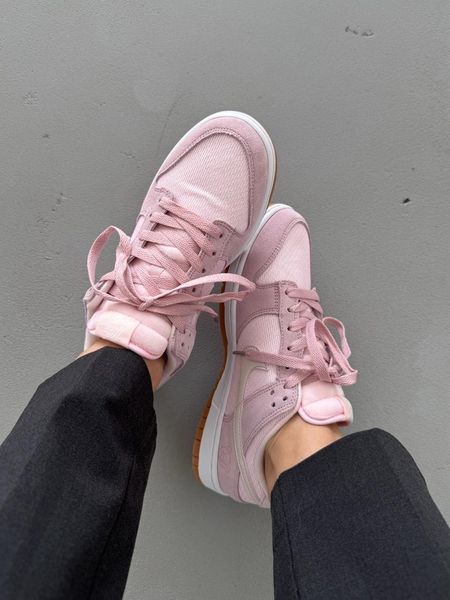 Nike Dunk Low Teddy Bear Pink nik-0501-893458 фото