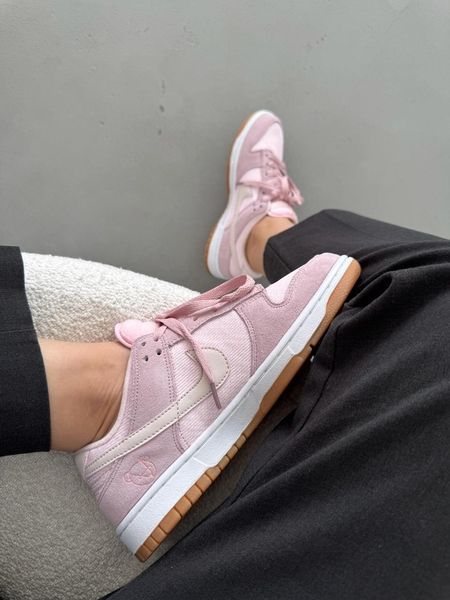Nike Dunk Low Teddy Bear Pink nik-0501-893458 фото
