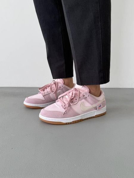 Nike Dunk Low Teddy Bear Pink nik-0501-893458 фото