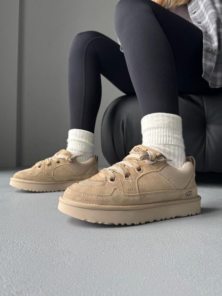 Ugg Lo Lowmel Sneaker Cream ugg-0121-1311167 фото