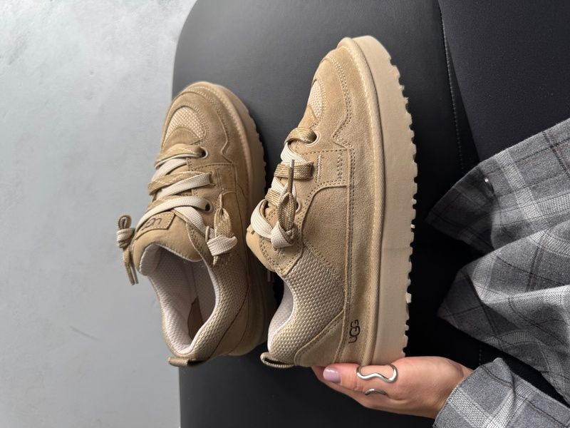Ugg Lo Lowmel Sneaker Cream ugg-0121-1311167 фото