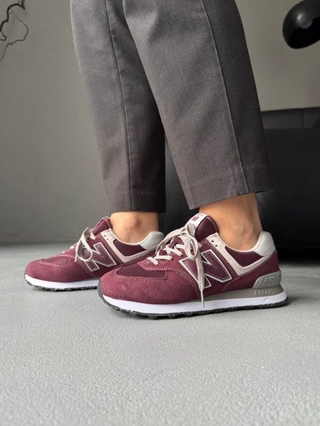New Balance 574 Burgundy nbl-0435-1303523 фото