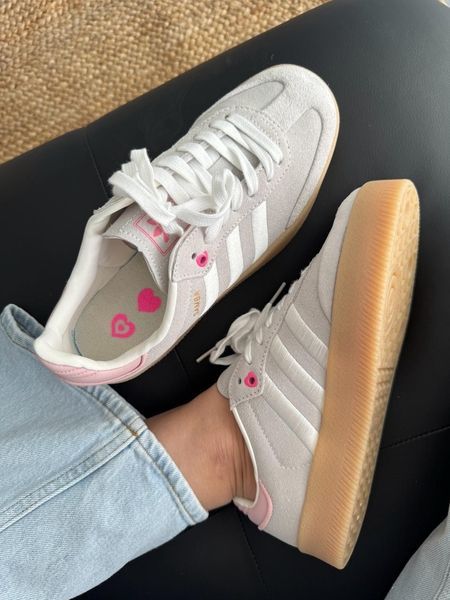 Adidas Samba Beige/Pink adi-0518-1229525 фото
