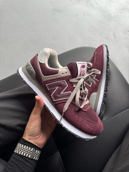 New Balance 574 Burgundy nbl-0435-1303523 фото