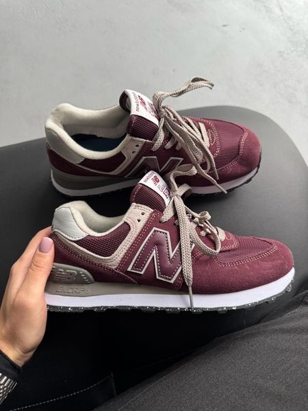 New Balance 574 Burgundy nbl-0435-1303523 фото