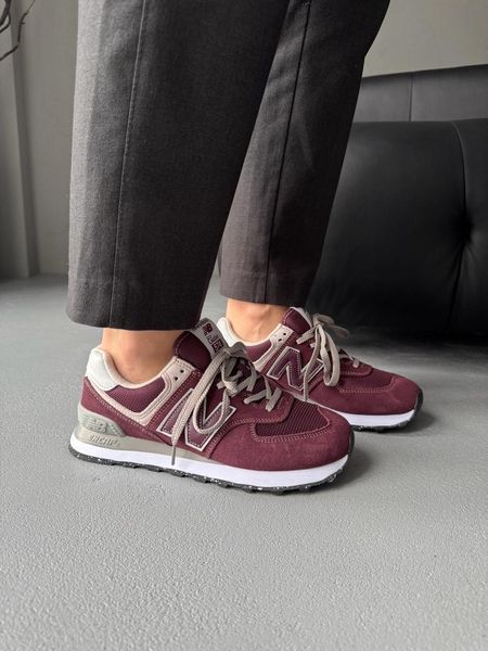 New Balance 574 Burgundy nbl-0435-1303523 фото