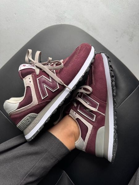 New Balance 574 Burgundy nbl-0435-1303523 фото