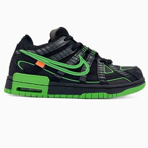 Nike OFF-White x Rubber Dunk Black/Green nik-0513-911051 фото