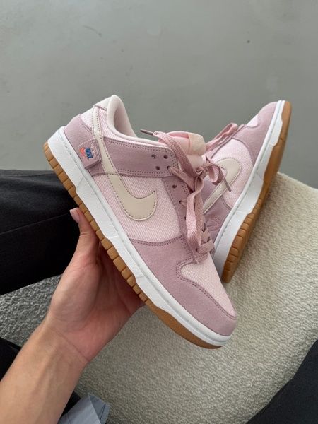 Nike Dunk Low Teddy Bear Pink nik-0501-893458 фото