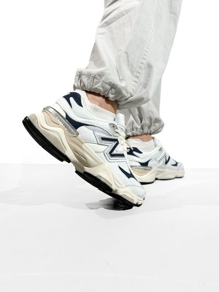 New Balance 9060 White/Beige/Dark Blue nbl-0263-665848 фото