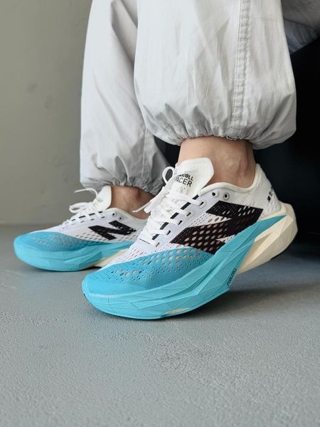 New Balance Fuelcell Supercomp Pacer V2 White/Light Blue nbl-0368-1034319 фото