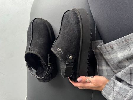 Ugg Lanah Clog Platform Black ugg-0123-1311189 фото