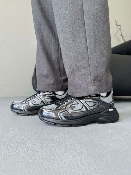 Dior B30 Light Gray Technical Mesh/Gray Brilliant dio-0007-1127775 фото