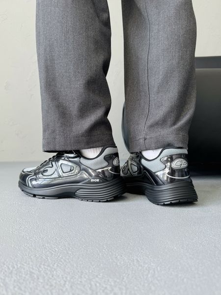 Dior B30 Light Gray Technical Mesh/Gray Brilliant dio-0007-1127775 фото