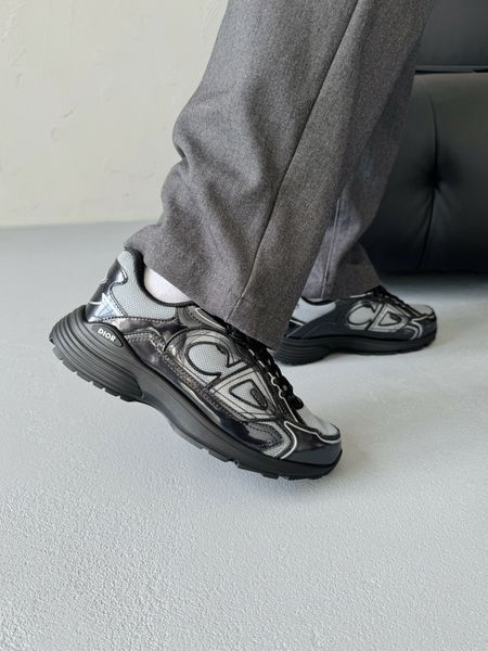 Dior B30 Light Gray Technical Mesh/Gray Brilliant dio-0007-1127775 фото