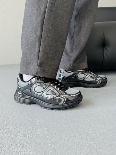 Dior B30 Light Gray Technical Mesh/Gray Brilliant dio-0007-1127775 фото
