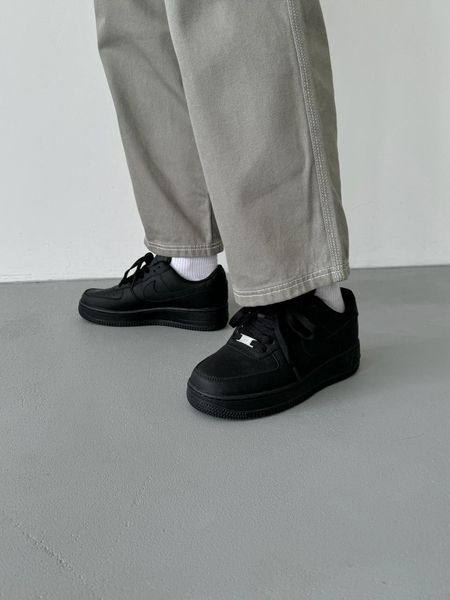Nike Air Force Black nik-0137-44992 фото