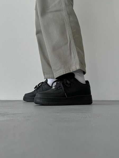 Nike Air Force Black nik-0137-44992 фото