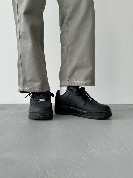 Nike Air Force Black nik-0137-44992 фото