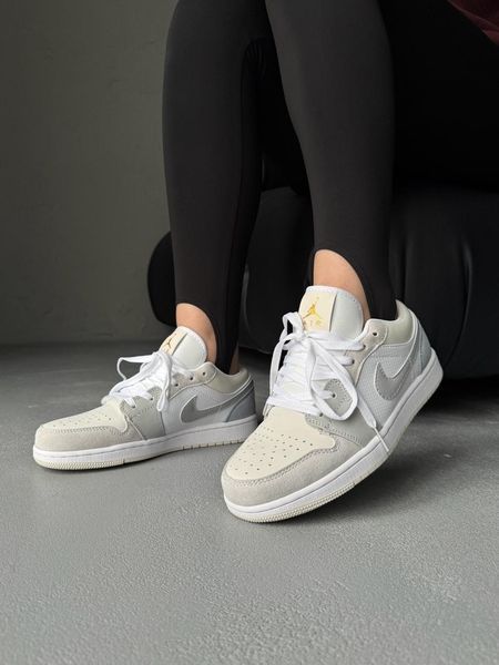 Nike Air Jordan 1 Low Grey/White/Blue nik-0705-1393750 фото