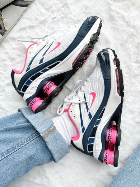 Nike Shox Ride 2 SP x Supreme White/Blue/Pink nik-0622-1087221 фото