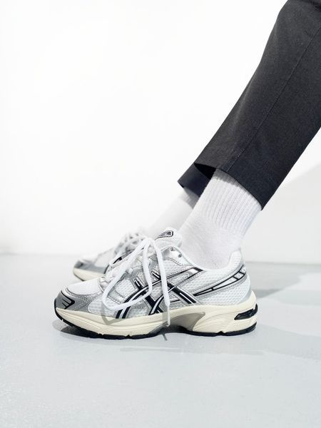 Asics Gel-1130 White/Silver asc-0036-563400 фото