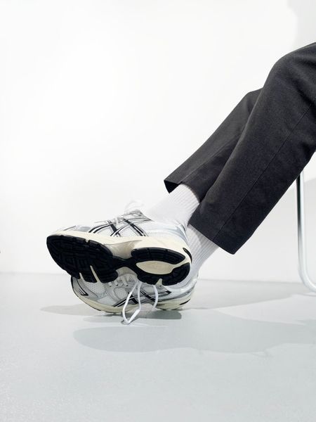 Asics Gel-1130 White/Silver asc-0036-563400 фото