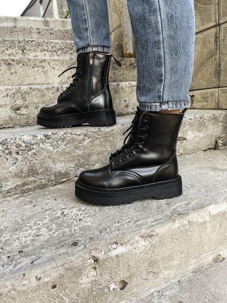 Dr. Martens Jadon Triple Black Fur mer-0021-99473 фото