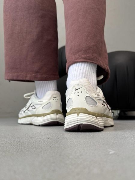 Nike P-6000 Beige/Bordo nik-0548-985617 фото