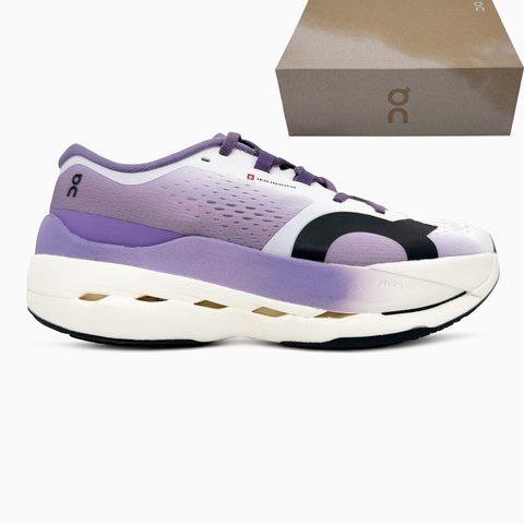 ON Cloudboom Max White/Violet 📦 on-0003-1464625 фото