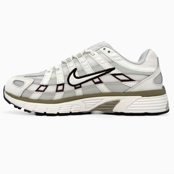 Nike P-6000 Beige/Bordo nik-0548-985617 фото
