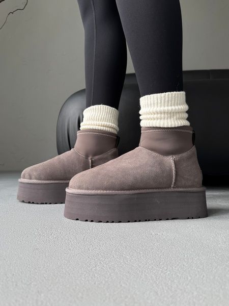 Ugg Classic Dipper Low Grey ugg-0126-1322629 фото