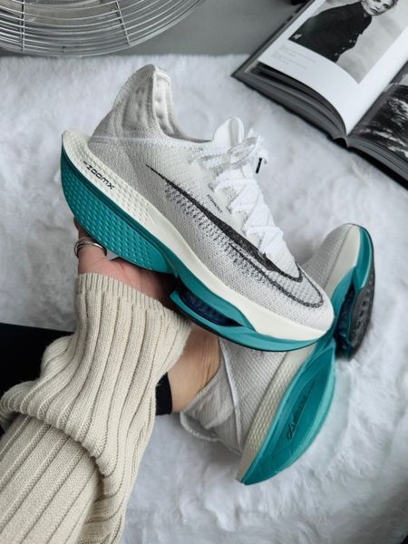 Nike Air Zoom Alphafly Next% 2 White/Blue nik-0600-1050174 фото