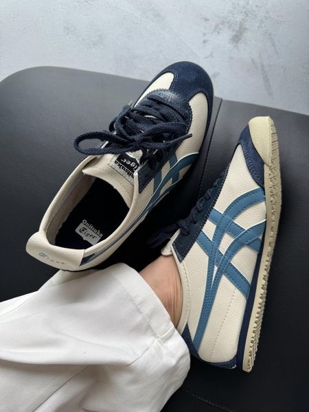 Asics Onitsuka Tiger Mexico Beige/Blue asc-0188-1173510 фото