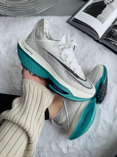 Nike Air Zoom Alphafly Next% 2 White/Blue nik-0600-1050174 фото