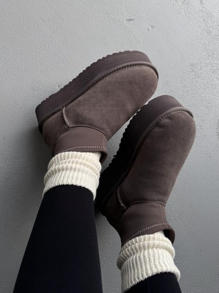 Ugg Classic Dipper Low Grey ugg-0126-1322629 фото
