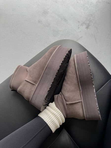 Ugg Classic Dipper Low Grey ugg-0126-1322629 фото
