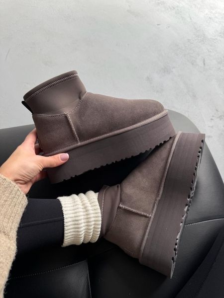 Ugg Classic Dipper Low Grey ugg-0126-1322629 фото