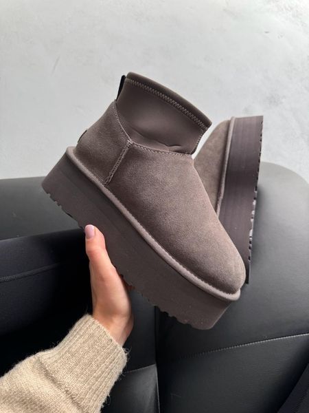 Ugg Classic Dipper Low Grey ugg-0126-1322629 фото