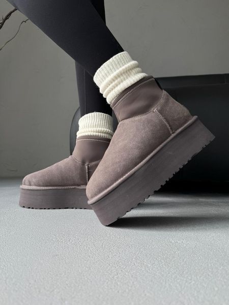 Ugg Classic Dipper Low Grey ugg-0126-1322629 фото