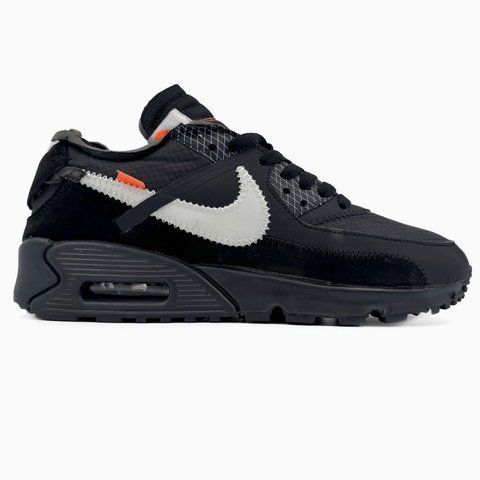 Nike Air Max x OFF-White 90 GPX Black nik-0515-923918 фото