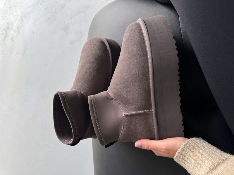 Ugg Classic Dipper Low Grey ugg-0126-1322629 фото