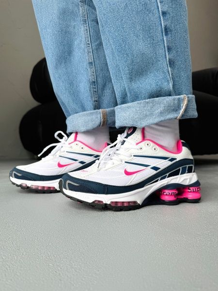 Nike Shox Ride 2 SP x Supreme White/Blue/Pink nik-0622-1087221 фото