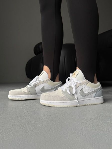Nike Air Jordan 1 Low Grey/White/Blue nik-0705-1393750 фото