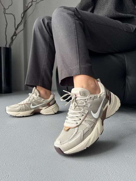 Nike V2K Runtekk Brown/Beige nik-0686-1311212 фото