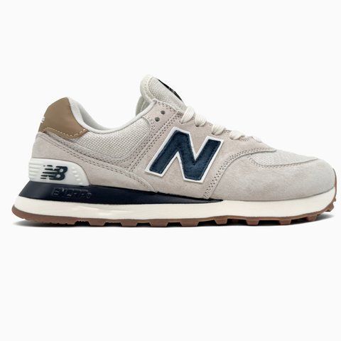 New Balance 574 Light Beige/Blue nbl-0414-1223326 фото