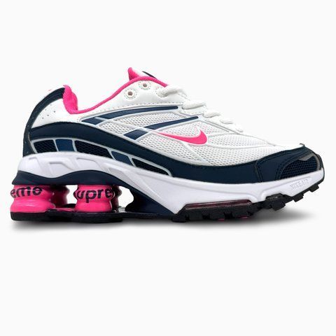 Nike Shox Ride 2 SP x Supreme White/Blue/Pink nik-0622-1087221 фото