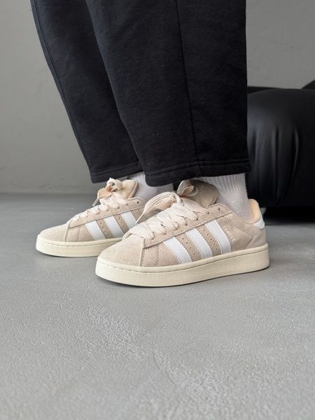 Adidas Campus Beige/White adi-0362-490196 фото
